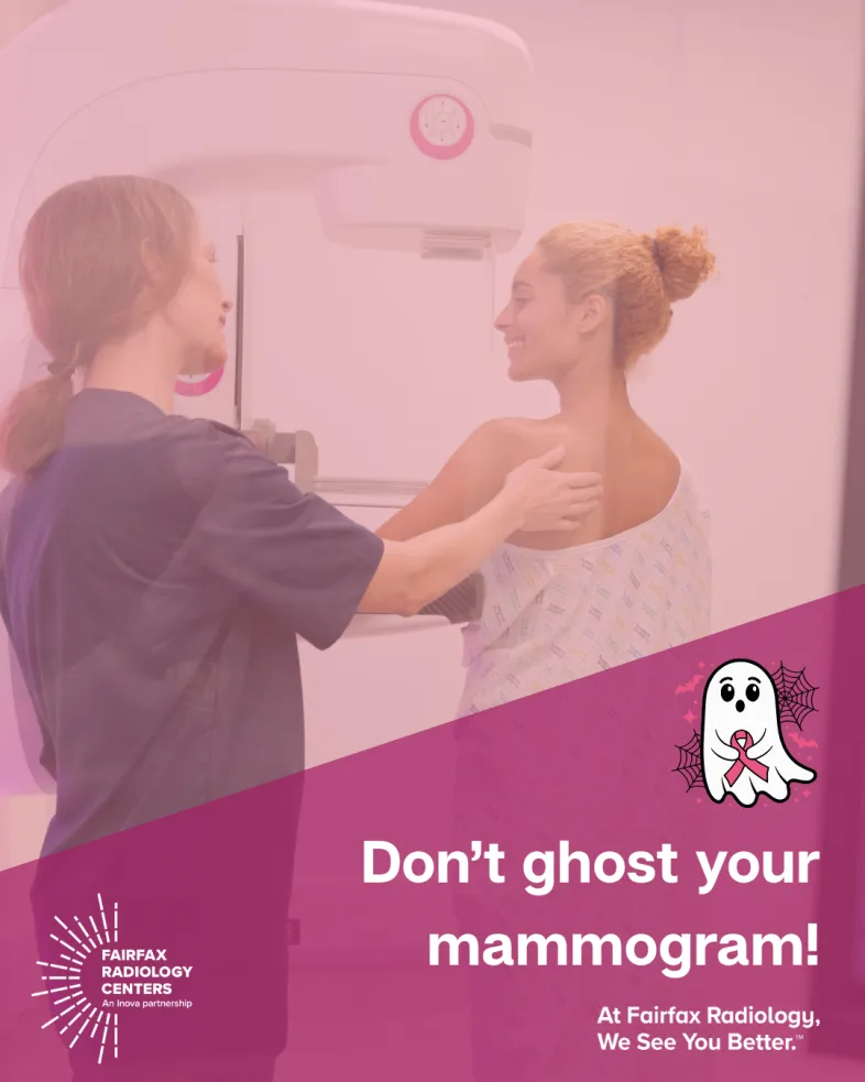 Don't ghost your mammogram!
